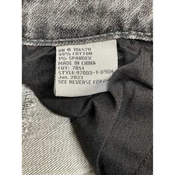 NWT Tractr High Rise Straight Leg Women's Jeans Distressed Hem Color Block Denim - Picture 5 of 8